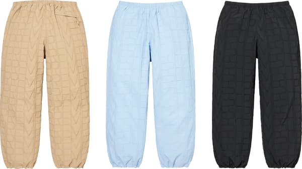Supreme Repeat Stitch Track Pant - Product Image