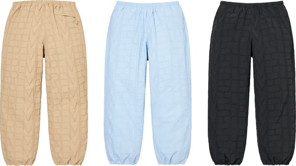 Supreme Repeat Stitch Track Pant - Product Image