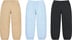 Supreme Repeat Stitch Track Pant - Product Image