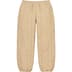 Supreme Repeat Stitch Track Pant - Tan (front)
