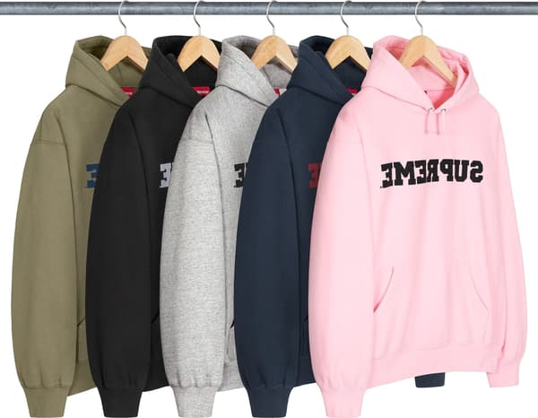 Supreme Reverse Hooded Sweatshirt - Product Image