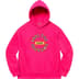 Supreme Reverse Hooded Sweatshirt - Fuchsia (front)