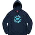 Supreme Reverse Hooded Sweatshirt - Navy (front)