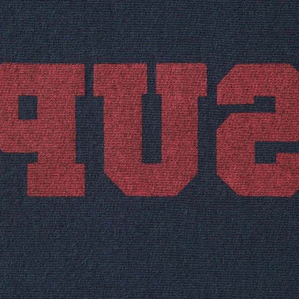 Supreme Reverse Hooded Sweatshirt - Navy (front)