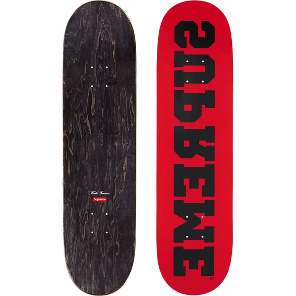 Supreme Reverse Skateboard - 8.25" x 32" (front)