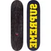 Supreme Reverse Skateboard - 8.375" x 32.125" (front)