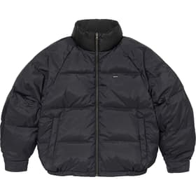 Supreme Reversible Down Puffer Jacket Black