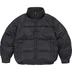 Supreme Reversible Down Puffer Jacket - Black (front)