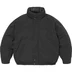 Supreme Reversible Down Puffer Jacket - Black (front)