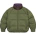 Supreme Reversible Down Puffer Jacket - Purple (front)