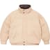 Supreme Reversible Down Puffer Jacket - Tan (front)