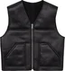 Supreme Reversible Faux Shearling Vest - Black (front)