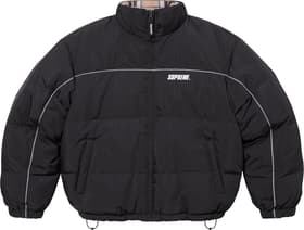 Supreme Reversible Puffer Jacket Black