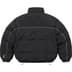 Supreme Reversible Puffer Jacket - Black (front)