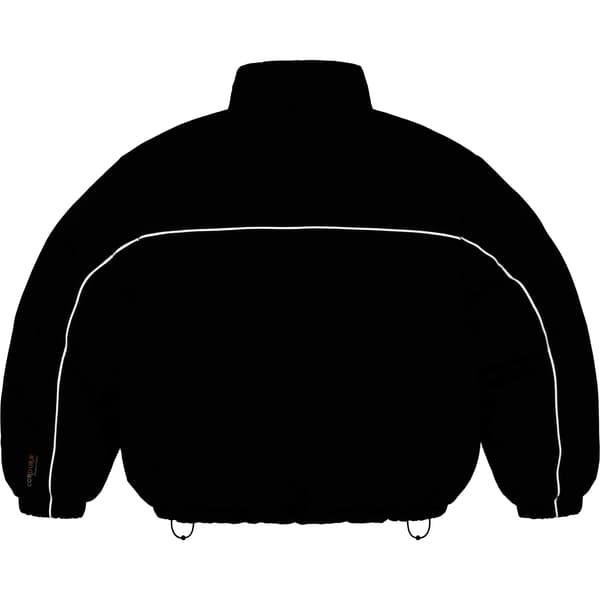 Supreme Reversible Puffer Jacket - Black (front)