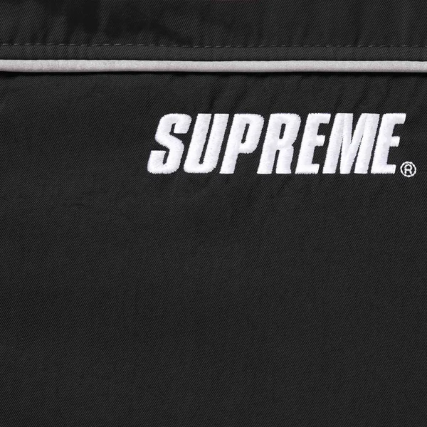 Supreme Reversible Puffer Jacket - Black (front)