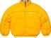 Supreme Reversible Puffer Jacket - Yellow (front)