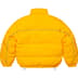 Supreme Reversible Puffer Jacket - Yellow (front)
