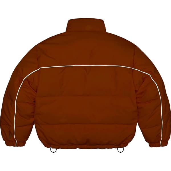 Supreme Reversible Puffer Jacket - Yellow (front)