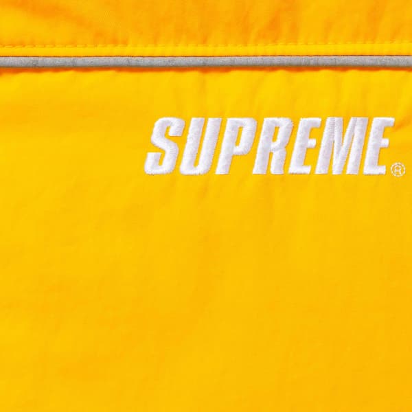 Supreme Reversible Puffer Jacket - Yellow (front)