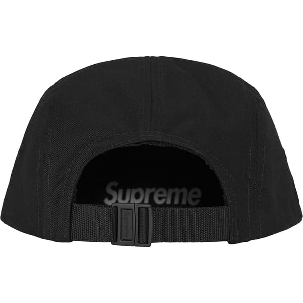Supreme Reversible Terry Camp Cap - Black (front)