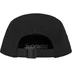 Supreme Reversible Terry Camp Cap - Black (front)