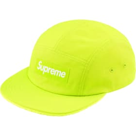 Supreme Reversible Terry Camp Cap Fluorescent Yellow