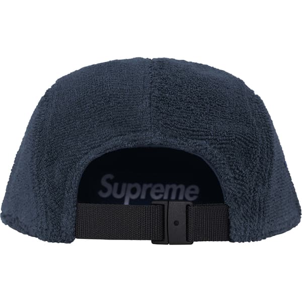 Supreme Reversible Terry Camp Cap - Navy (front)