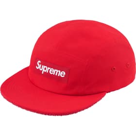 Supreme Reversible Terry Camp Cap Red