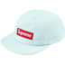 Supreme Reversible Terry Camp Cap - White (front)