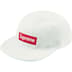 Supreme Reversible Terry Camp Cap - White (front)