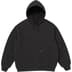 Supreme Reversible Work Zip Up Hooded Sweatshirt - Black (front)