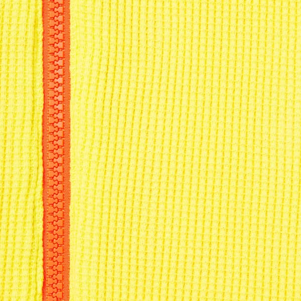 Supreme Reversible Work Zip Up Hooded Sweatshirt - Bright Orange (front)