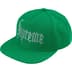 Supreme Rhinestone 5-Panel - Green (front)