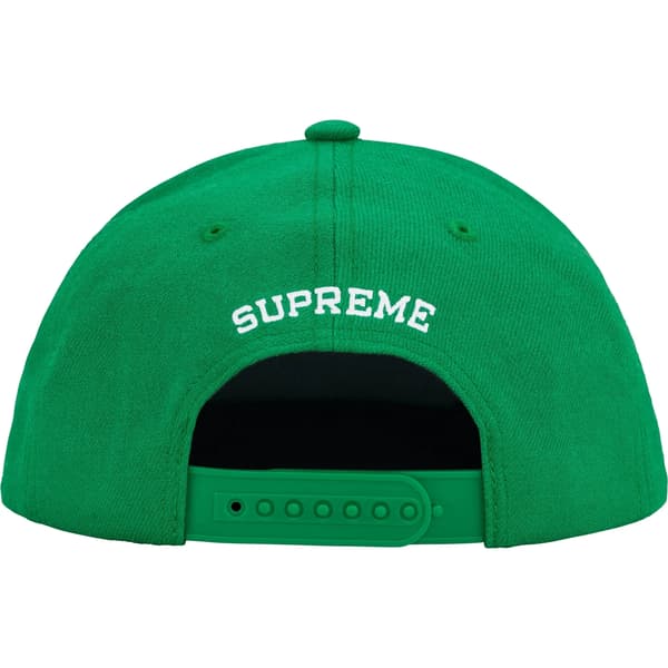 Supreme Rhinestone 5-Panel - Green (front)