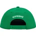 Supreme Rhinestone 5-Panel - Green (front)