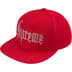 Supreme Rhinestone 5-Panel - Red (front)