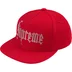 Supreme Rhinestone 5-Panel - Red (front)