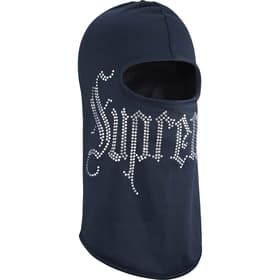 Supreme Rhinestone Balaclava Navy