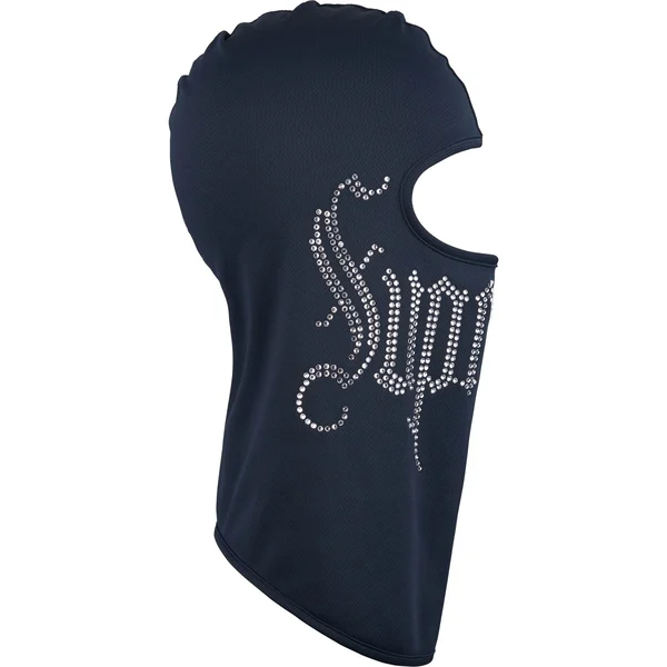 Supreme Rhinestone Balaclava - Navy (front)