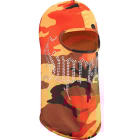 Supreme Rhinestone Balaclava Orange Camo