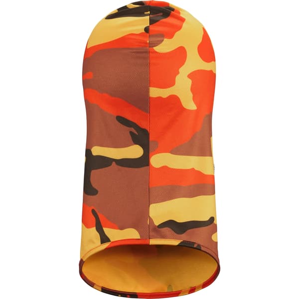 Supreme Rhinestone Balaclava - Orange Camo (front)