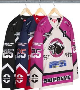 Supreme Rhinestone Hockey Jersey