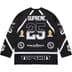 Supreme Rhinestone Hockey Jersey - Black (front)