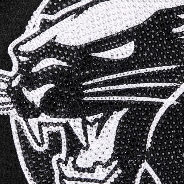 Supreme Rhinestone Hockey Jersey - Black (front)