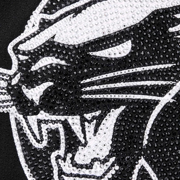 Supreme Rhinestone Hockey Jersey - Black (front)