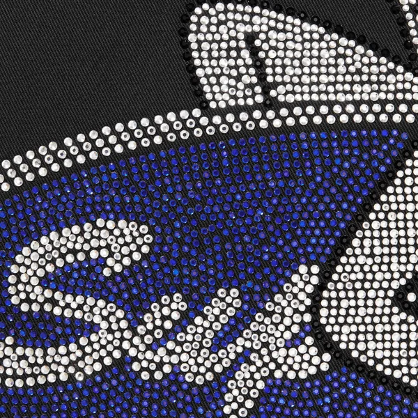 Supreme Rhinestone Pin Up S/S Work Shirt - Black (front)