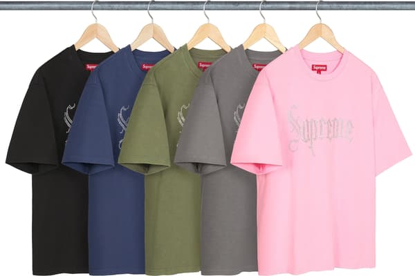 Supreme Rhinestone S/S Top - Product Image