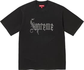 Supreme Rhinestone S/S Top Black