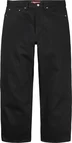 Supreme Rigid Baggy Black Selvedge Jean - Rigid Black (front)